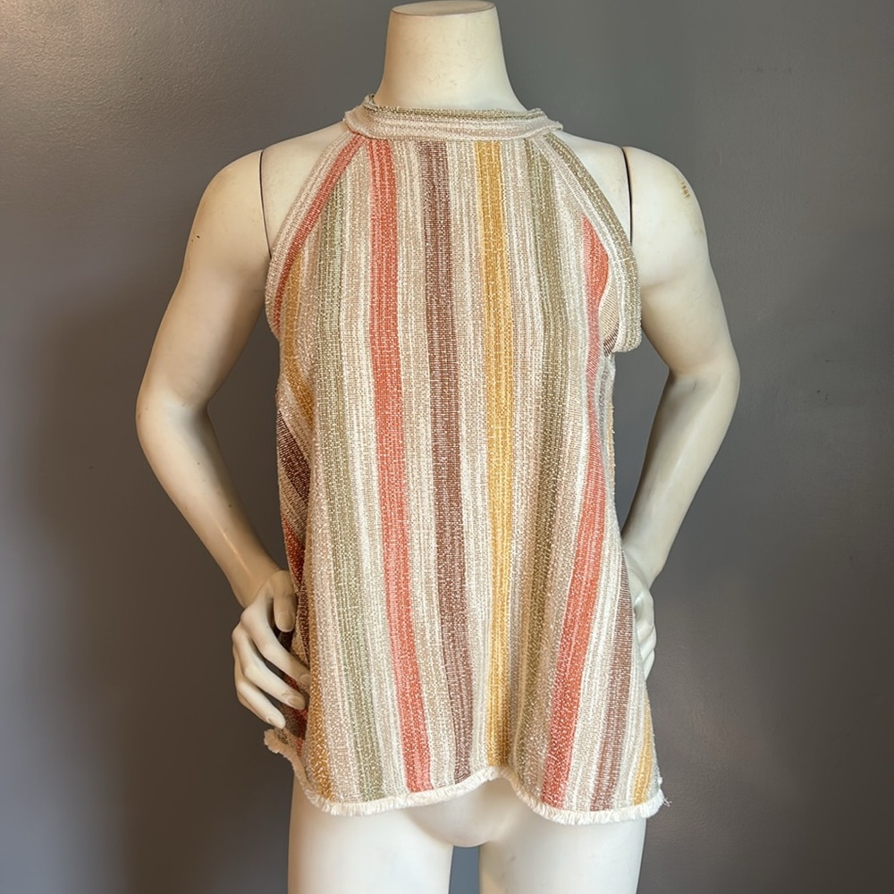 NWT W5 Pink Multicolor Tank Top Sleeveless Style